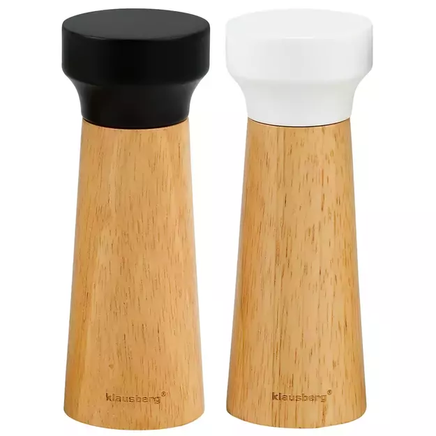 Klausberg druskos ir pipirų malūnėlių rinkinys KB-7560