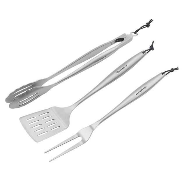 Klausberg grilio įrankių rinkinys, 3 dalių, nerūdijantis plienas KB-7900 1