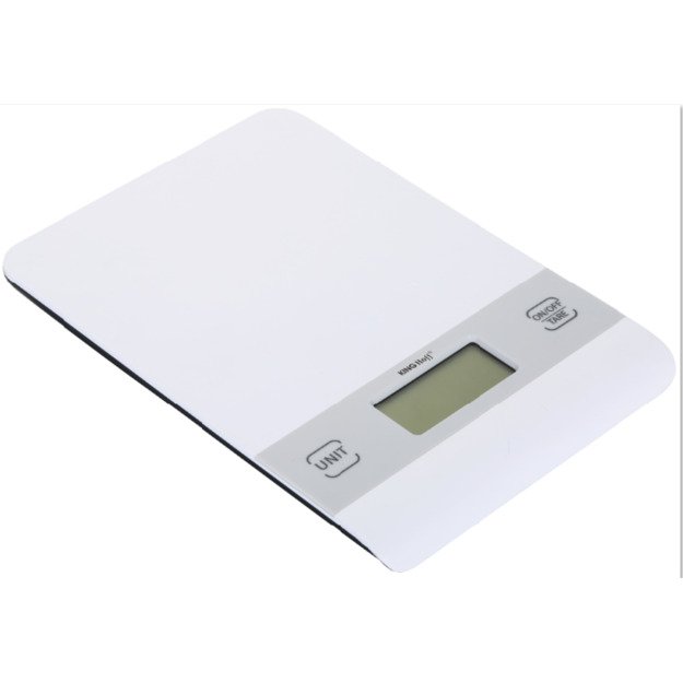 Kinghoff virtuvinės svarstyklės, sidabrinės, 5 kg KH-1824