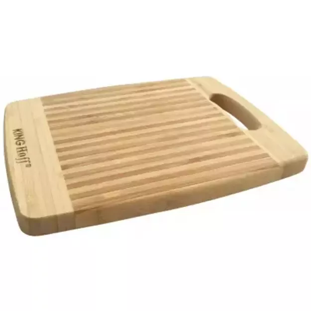 Kinghoff bambuko pjaustymo lentelė 33 × 23 × 1,8 cm KH-1141