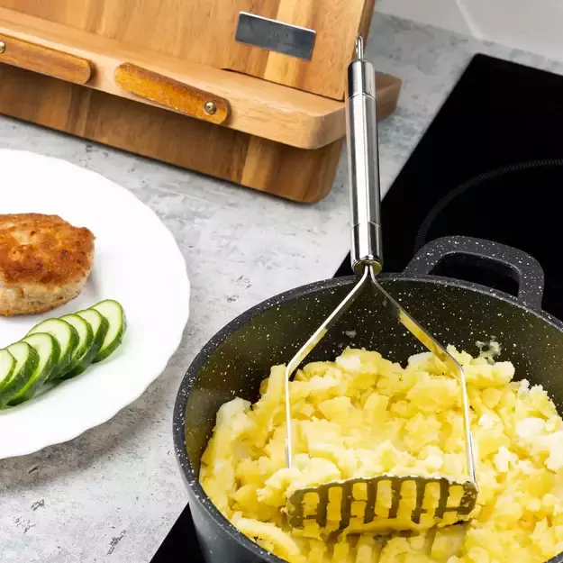 Kinghoff bulvių grūstuvas, nerūdijantis plienas KH-3391 1