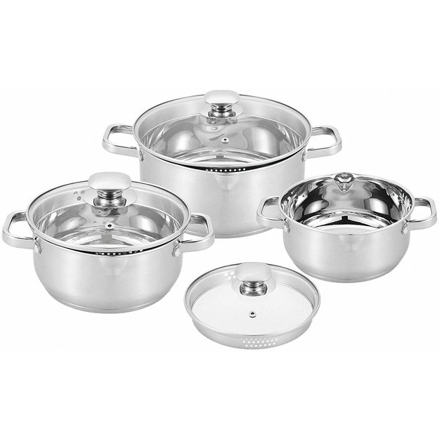 CS Kochsysteme puodų rinkinys 6 dalių LEIPZIG