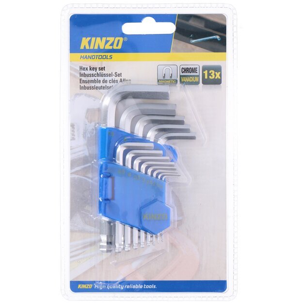 KINZO šešiakampių rinkinys su rutuline galvute, 13 d., 871125256406 1