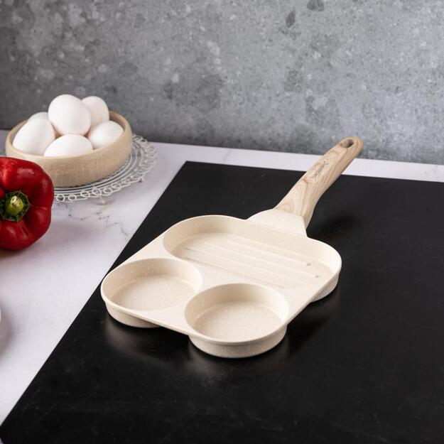 Keptuvė su neprisvylančia danga ir 3 sekcijomis KB-7818 3