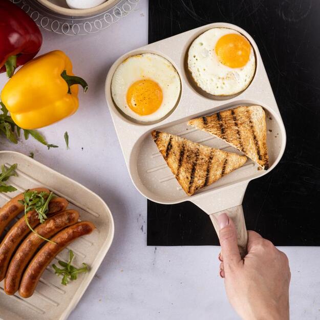 Keptuvė su neprisvylančia danga ir 3 sekcijomis KB-7818 7