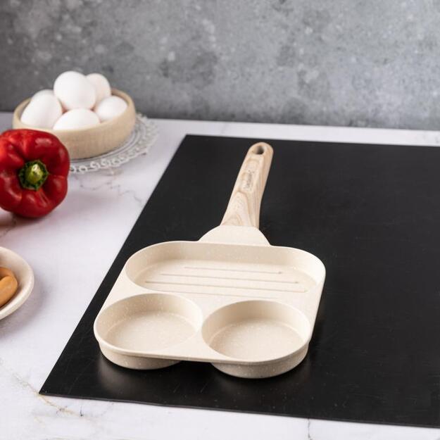 Keptuvė su neprisvylančia danga ir 3 sekcijomis KB-7818 2