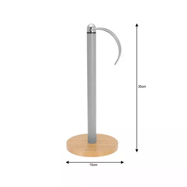 Kassel popierinių rankšluosčių laikiklis, pilkas 93610 2