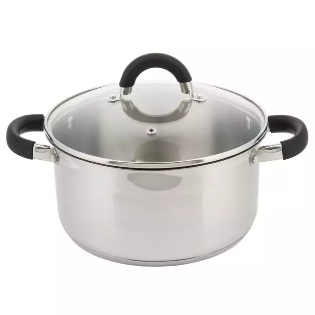 KINGHoff nerūdijančio plieno puodas su dangčiu, 3 l, Ø20 cm, KH-4344