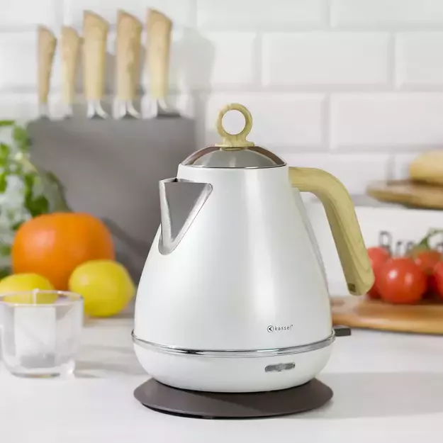 Kassel elektrinis virdulys, baltas 93233 1