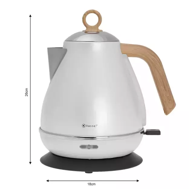 Kassel elektrinis virdulys, baltas 93233 3