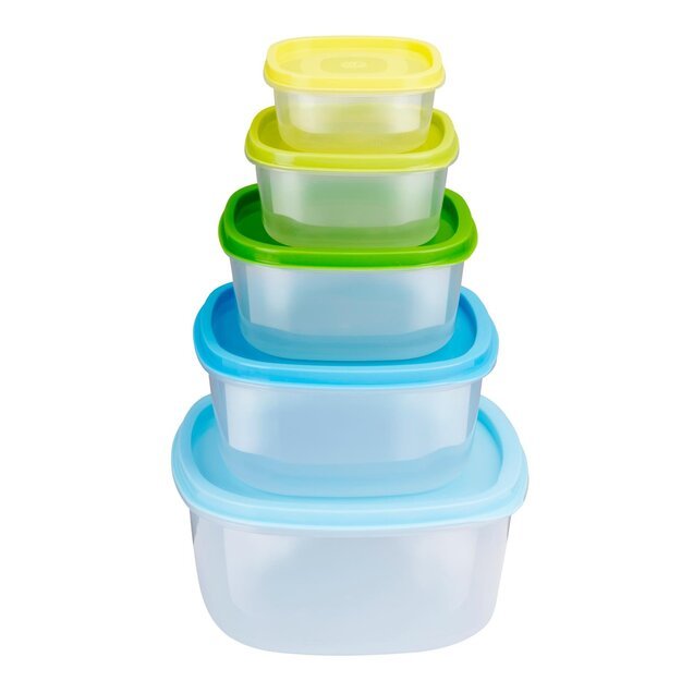 ChatGPT said:  Maisto laikymo dėžučių rinkinys, įvairių dydžių, 5 vnt. 871125225605 2