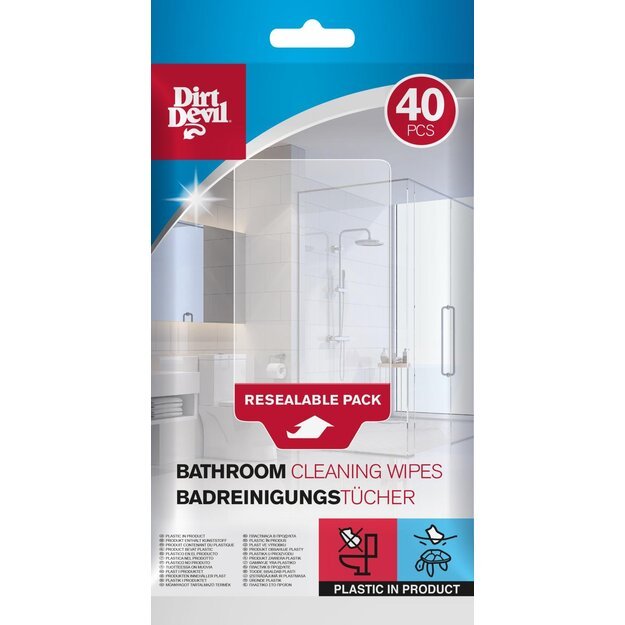 Dirt Devil vonios valymo servetėlės 871125249560