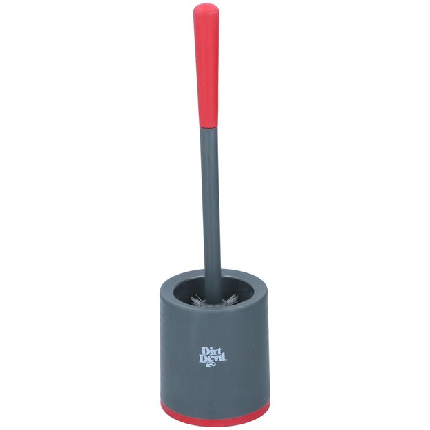 DIRT DEVIL tualeto šepetys su stovu, minkšta rankena, 41 cm, 871125249516