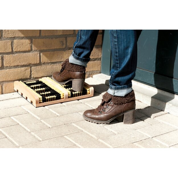 Batų valymo kilimėlis su šereliais, 35 × 26 cm, 871125253749 1