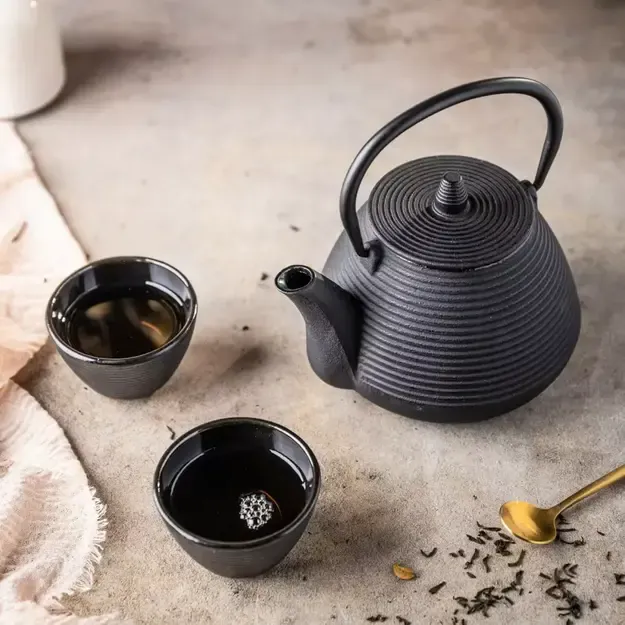 Kinghoff ketaus arbatinukas su filtru ir puodeliais 1 l KH-1846 4