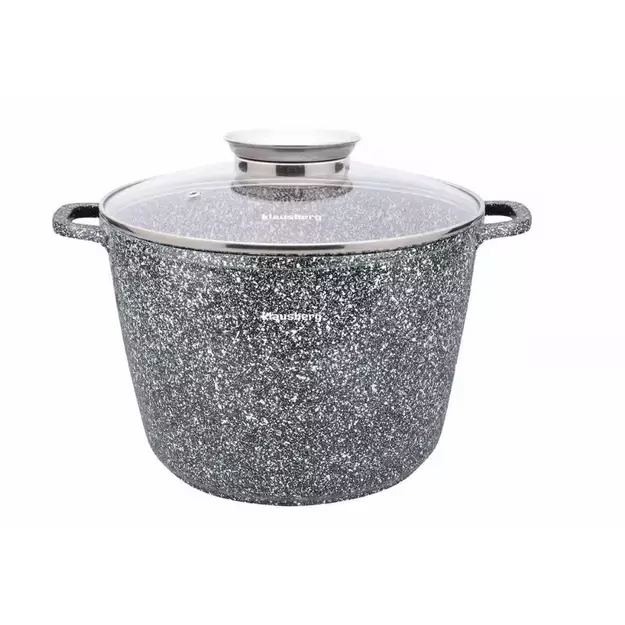 Klausberg aliuminio puodas su dangčiu Ø24 cm 6,2 l KB-7525