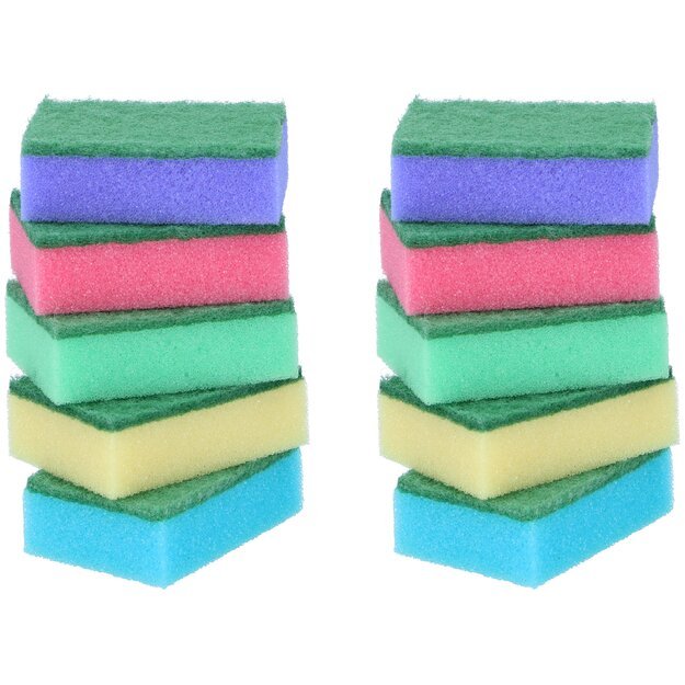 Lifetime šveitimo kempinės, 9 × 6 × 3 cm, 10 vnt. 871125281182