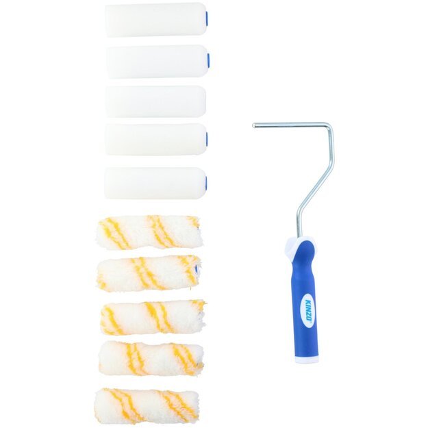 KINZO dažų volelis su rankena, 10 cm, 871125212700 1