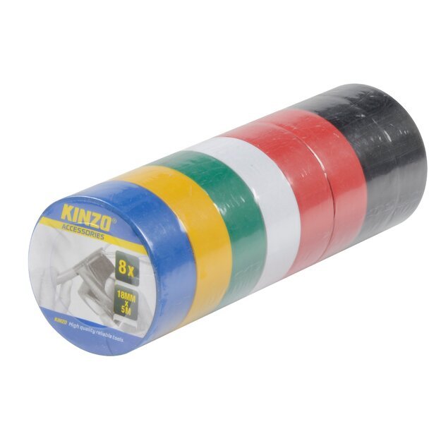 KINZO izoliacinė juosta 18 mm × 5 m 871125279534