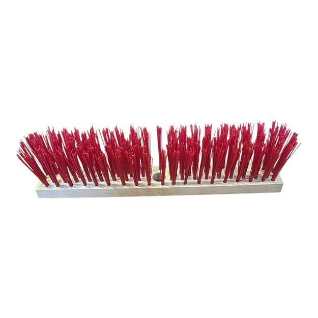 Grindinio šlavimo šepetys raudonais šeriais 1