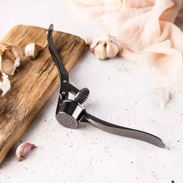 Kinghoff česnako spaudė, grafito spalvos KH-1815 3