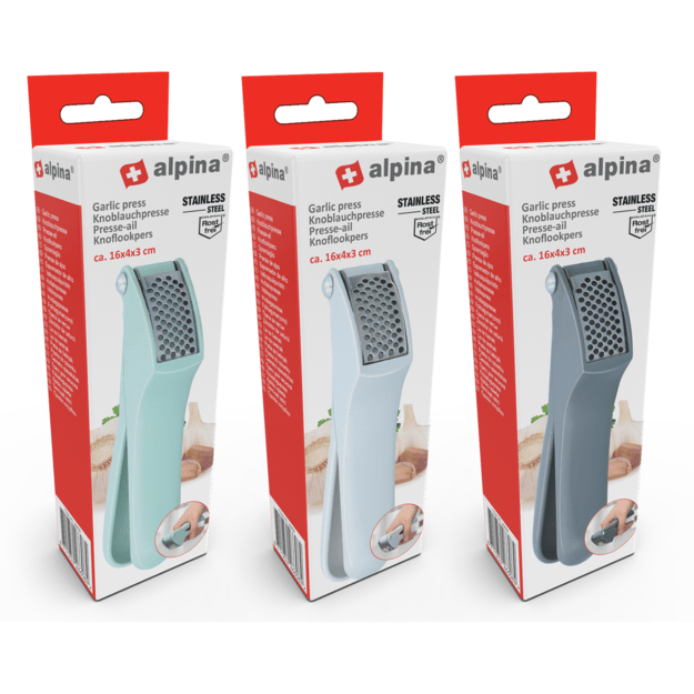 lpina česnako spaudė, įvairių spalvų, 16 × 4 × 3 cm 871125226608 1