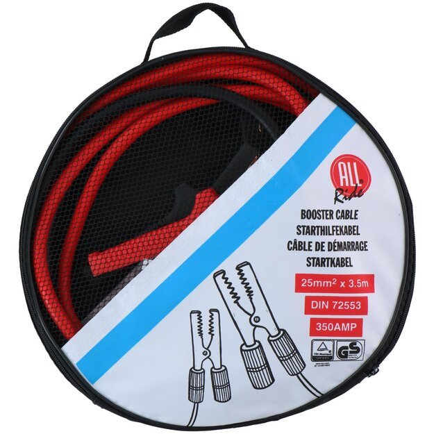 ALL RIDE akumuliatoriaus paleidimo kabeliai, 25 mm, 350 A, 2 × 3,5 m, 871125236181