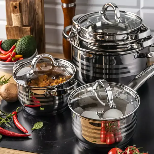 Klausberg puodų rinkinys Ø16/18/20/24/16 cm KB-7697 1