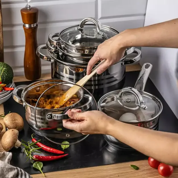 Klausberg puodų rinkinys Ø16/18/20/24/16 cm KB-7697 4