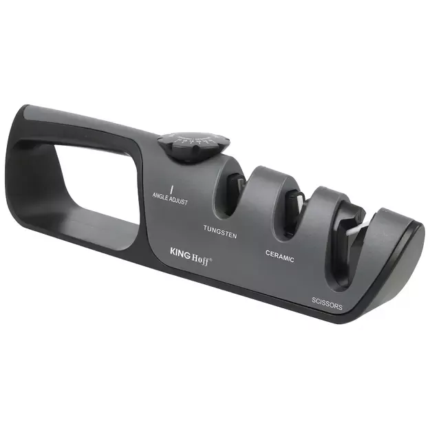 KINGHoff reguliuojamas peilių ir žirklių galąstuvas KH-1636