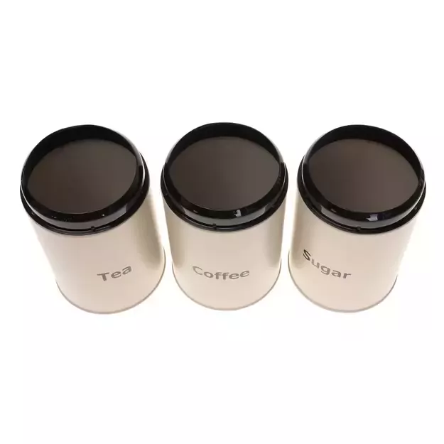 Klausberg birių produktų dėžučių rinkinys, 3 vnt., smėlio spalvos KB-7452 3