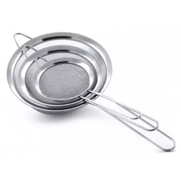 Kinghoff sietelių rinkinys, plienas, Ø10/14/18 cm KH-3412