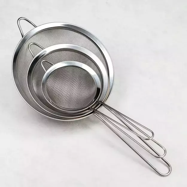 Kinghoff sietelių rinkinys, plienas, Ø10/14/18 cm KH-3412 2