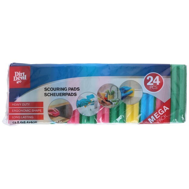 Dirt Devil valymo kempinės, 24 vnt. 871125247760 1