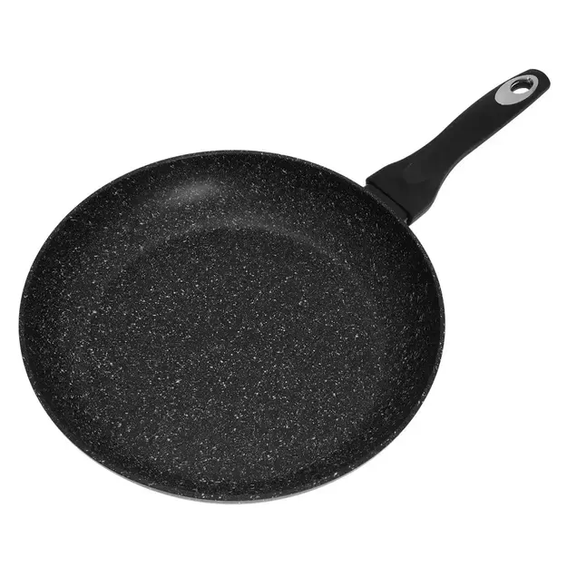 Aliumininė keptuvė su marmurine danga ir dangčiu, Ø30 cm, pilka KB-7192 2