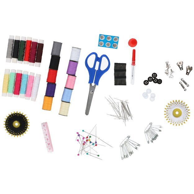 Siuvimo rinkinys su žirklėmis ir siūlais, 871125205001 1
