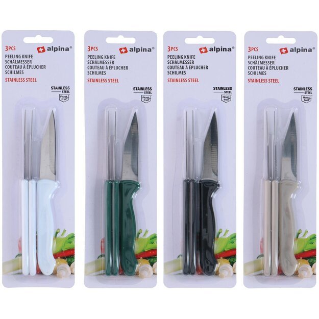 ALPINA skutimo peilių rinkinys, 3 vnt., 18 cm 871125255268