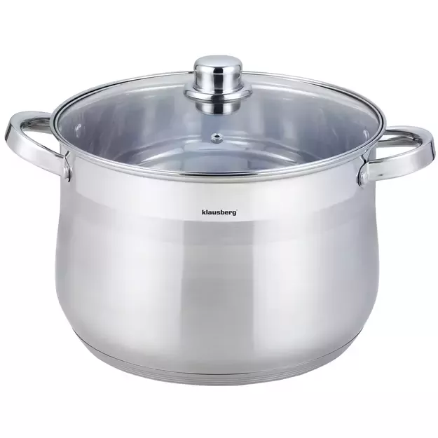 Klausberg nerūdijančio plieno puodas, 10,7 l, Ø26 cm KB-7164