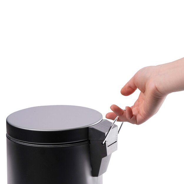 DIRT DEVIL šiukšliadėžė su pedalu, 3 l, 871125249491 3