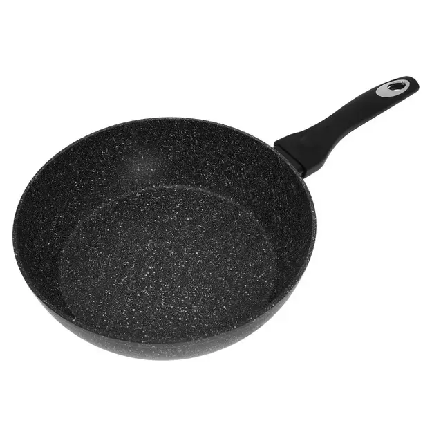 Aliumininė keptuvė su marmurine danga ir dangčiu, Ø28 cm, pilka KB-7296 2