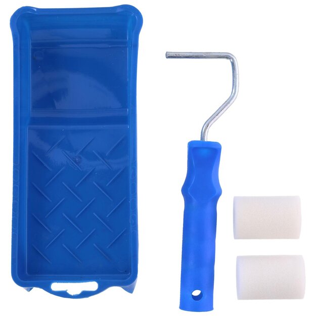 KINZO dažų volelio lovelis su mėlyna rankena, 871125210006 1