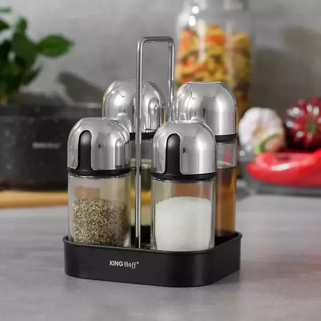 KINGHoff prieskoninių rinkinys su stovu, 5 dalių KH-1647 2