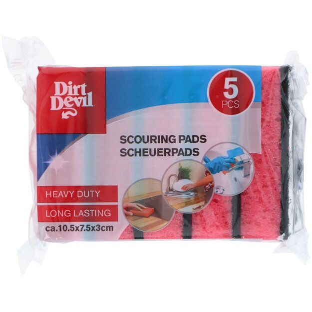 Dirt Devil valymo kempinė Premium, 105 × 75 × 30 mm, 5 vnt  871125247765 1