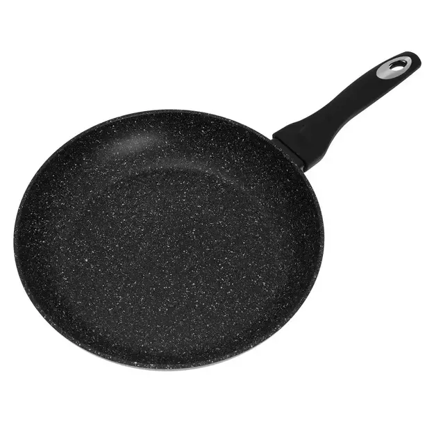 Aliumininė keptuvė su marmurine danga ir dangčiu, Ø28 cm, pilka KB-7041 2