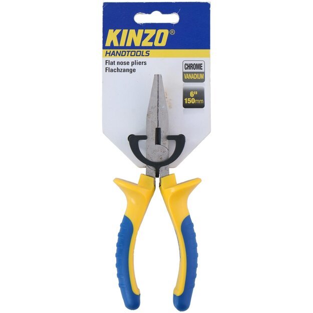 KINZO plokščianosės replės 150 mm 871125272095