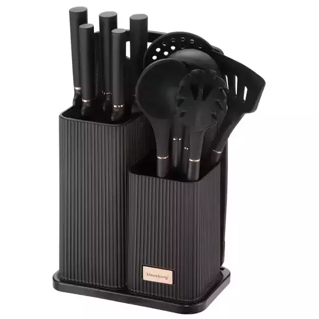 Klausberg virtuvinių peilių, įrankių ir pjaustymo lentos rinkinys, 12 dalių KB-7835