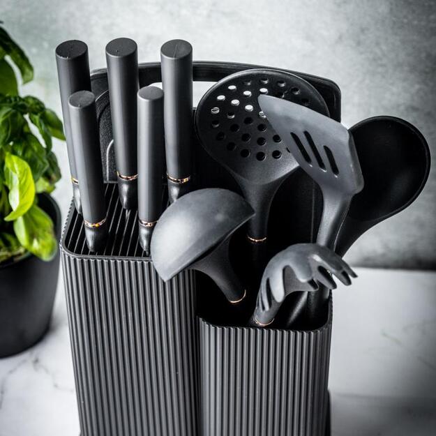 Klausberg virtuvinių peilių, įrankių ir pjaustymo lentos rinkinys, 12 dalių KB-7835 1