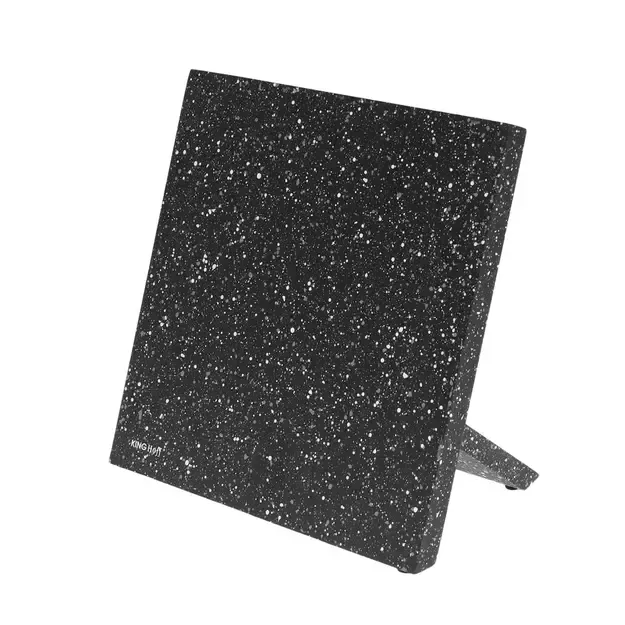 Kinghoff magnetinis peilių laikiklis juodas marmuro efekto KH-1560 3