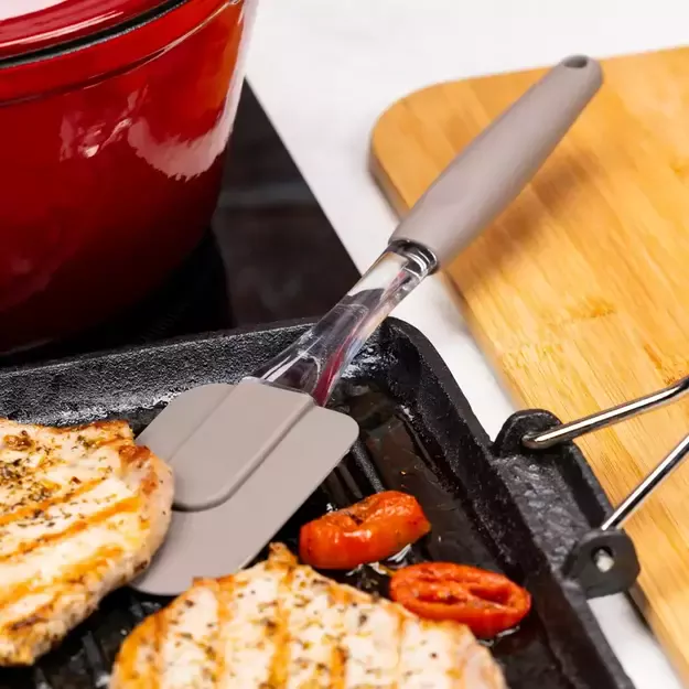 Kinghoff silikoninė mentelė, pilka 26,5 × 6 × 1,8 cm KH-1624 2