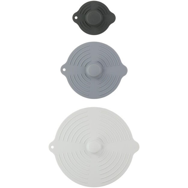 Alpina universalių silikoninių dangčių rinkinys Ø12/20/28 cm 871125217888